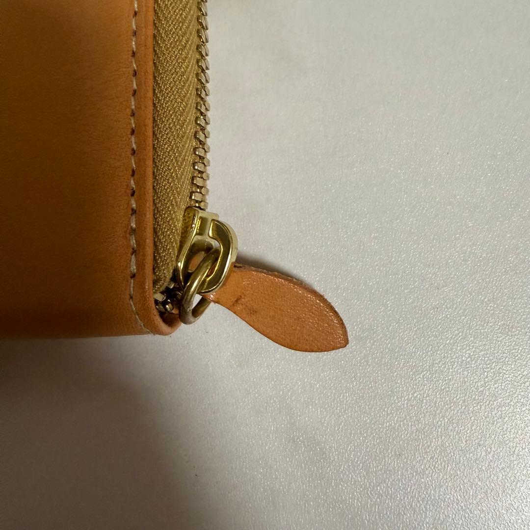 IL BISONTE 二つ折り財布 ベージュ