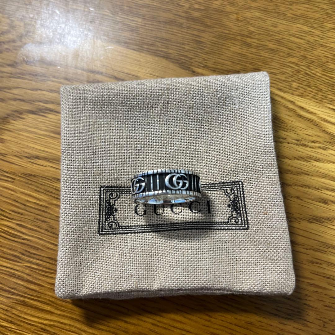 GUCCI グッチ リング　GG ロゴ　18号