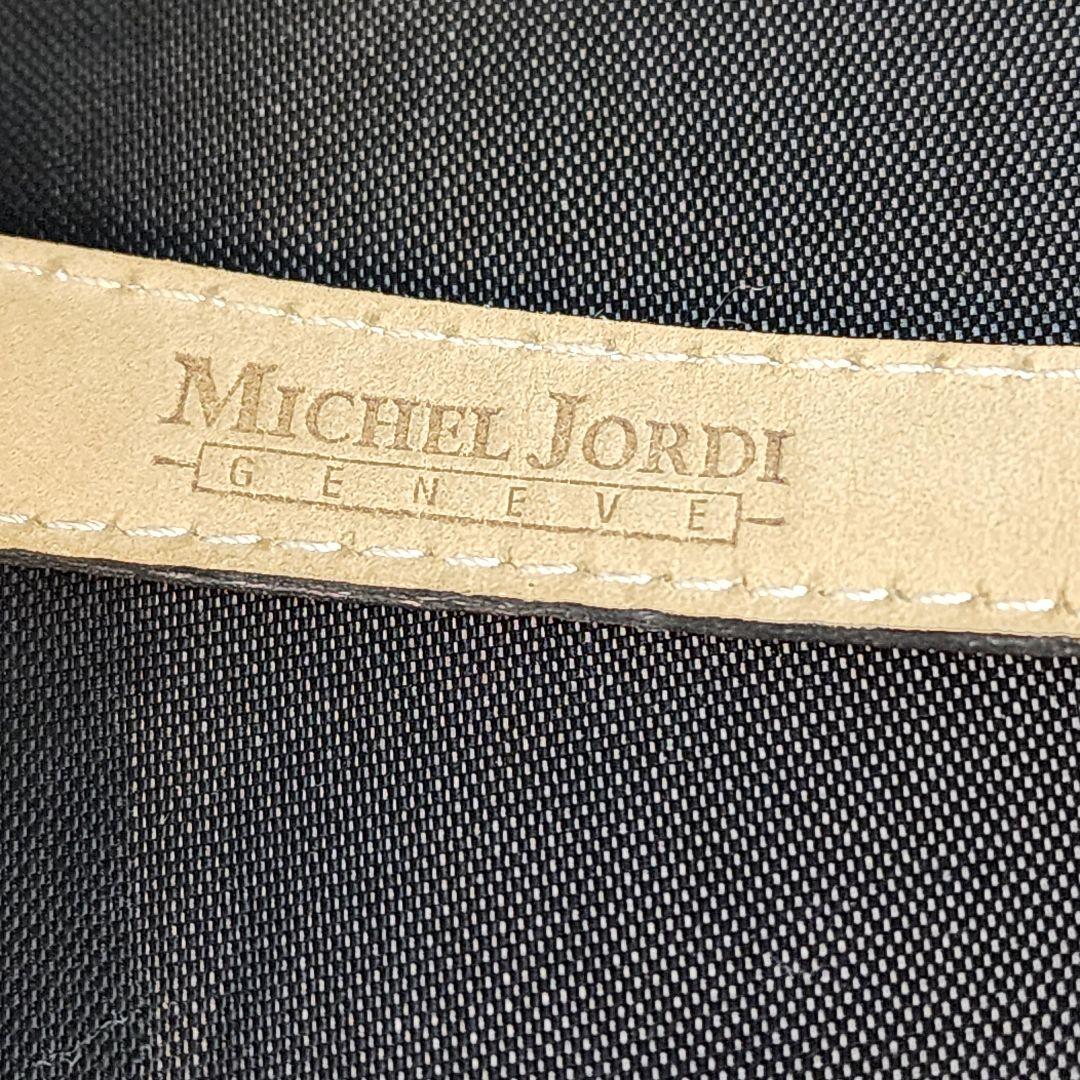 sahara】 ミシェルジョルディ　腕時計　クォーツ　新品電池　花柄　赤