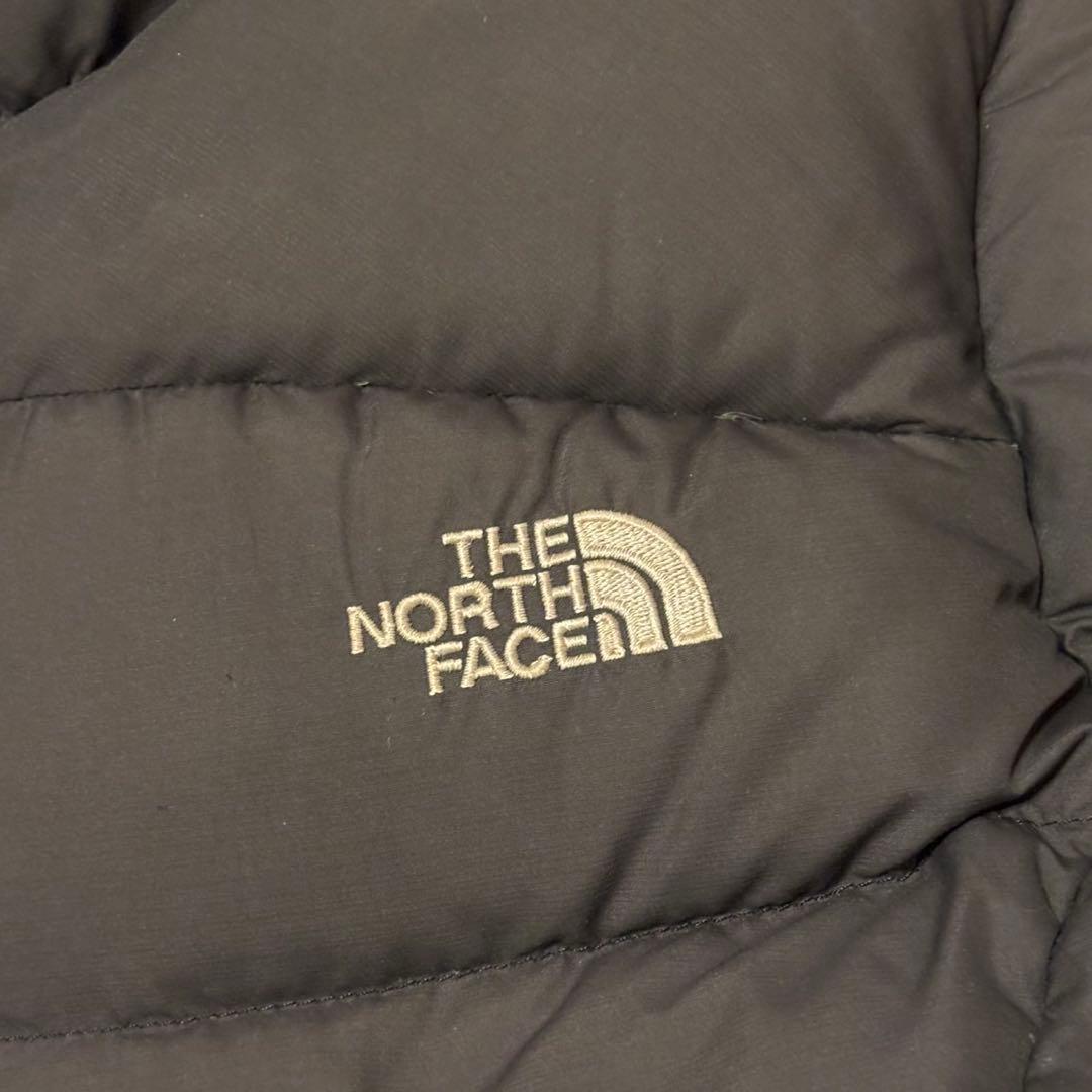 【ザ・ノースフェイス】ヌプシ　ダウンジャケット　700 黒　S 刺繍ロゴ h