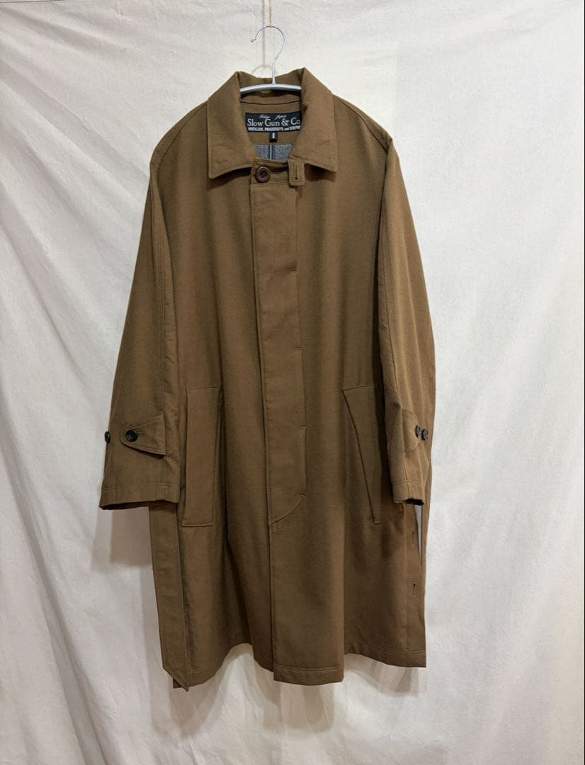 Slow Gun スロウガン　ステンカラーコート　サイズ1 AUBERGE