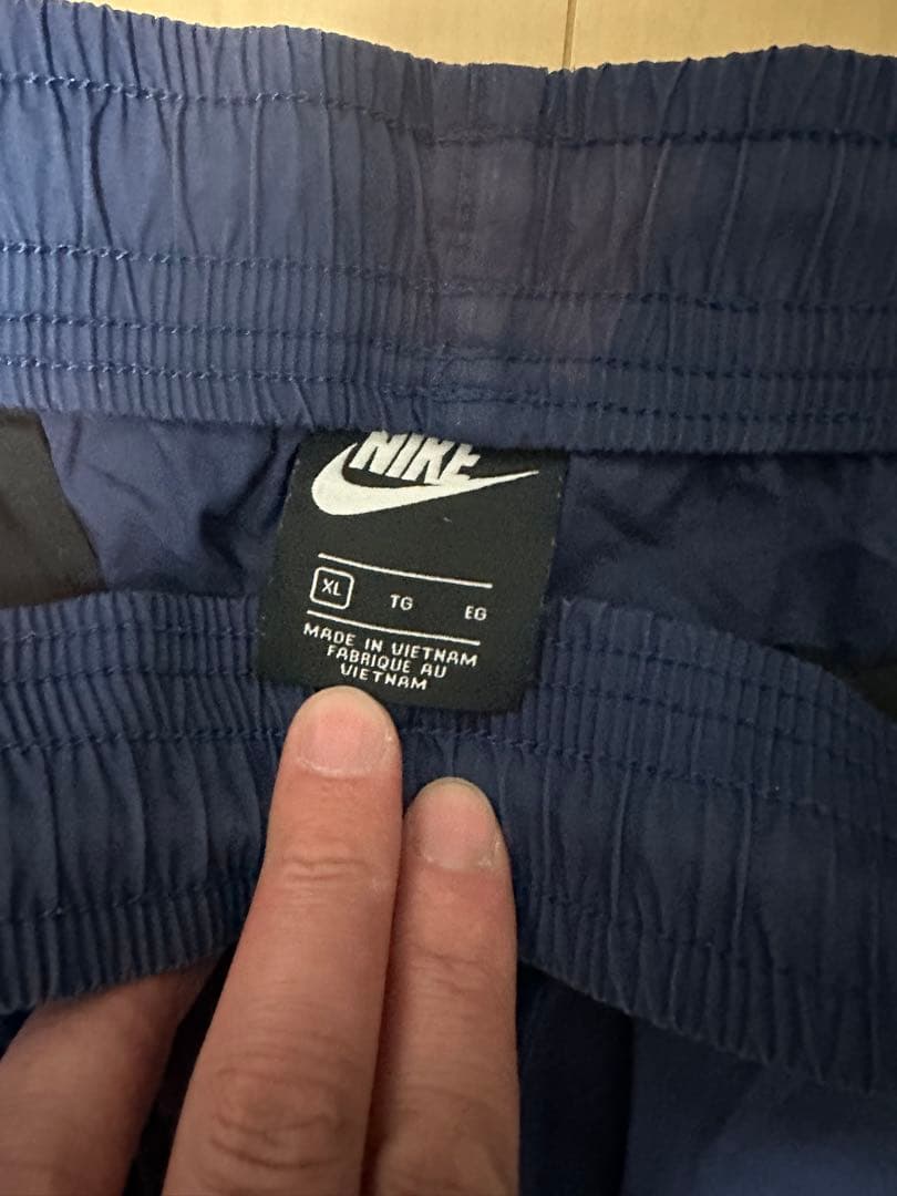 完売品 NIKE ビッグスウォッシュ スウェット ウーブン セットアップ XL