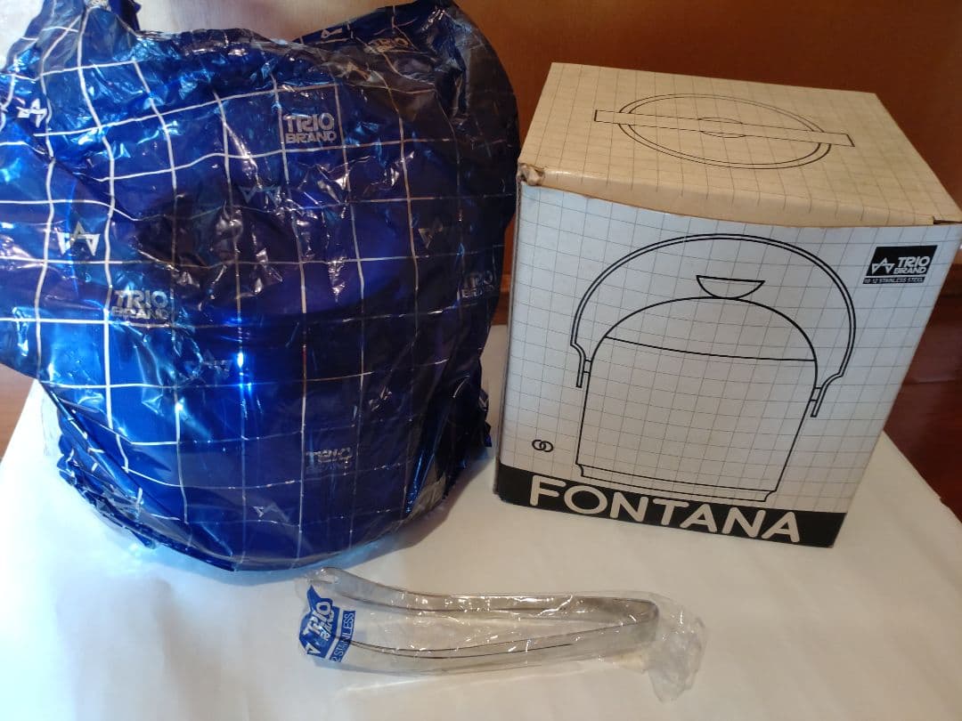 【新品】アイスペールセット TORIOBRAND　FONTANA