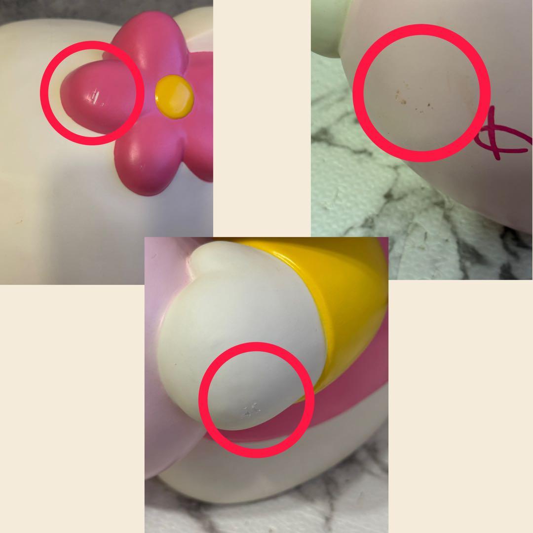 【✨️激レア✨️】HELLO KITTY ハローキティ 特大貯金箱 ソフビ サンリオ