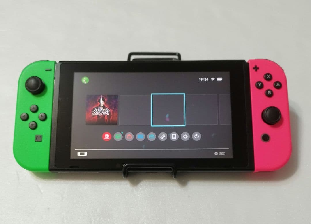 NintendoSwitchネオンパープル