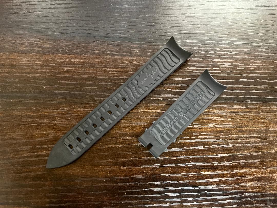 【新品】ブレゲ　5817 ブレゲ　マリーン2 ラージデイト用　純正　ラバーベルト