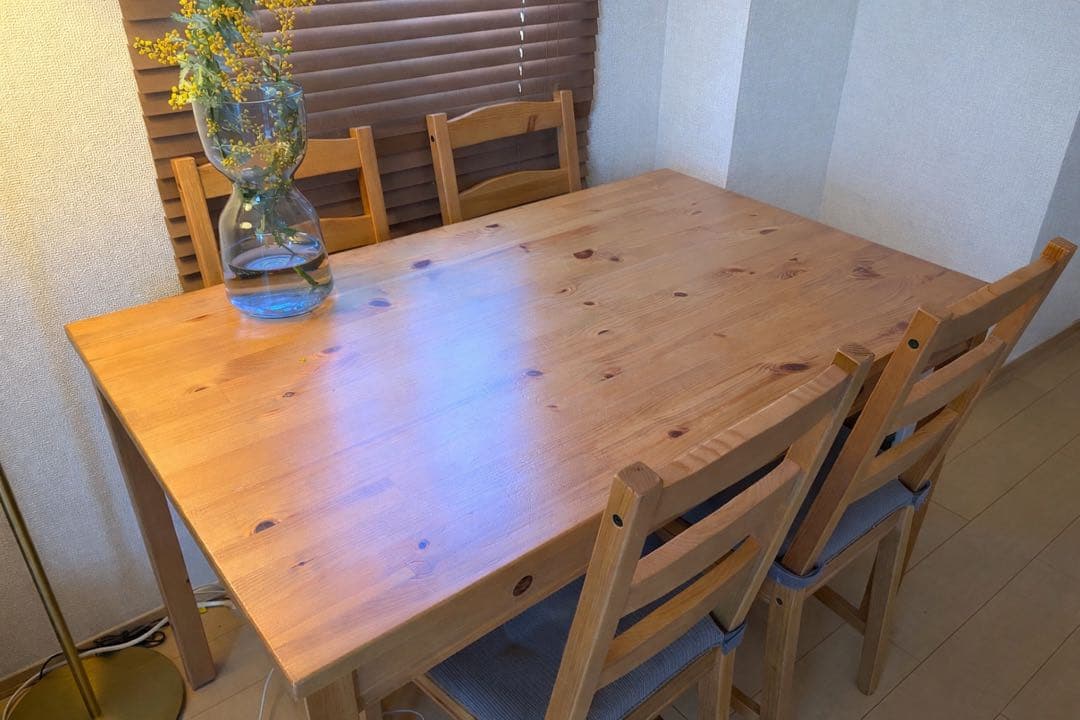 JOKKMOKK ヨックモック テーブル&チェア4脚 5点セット