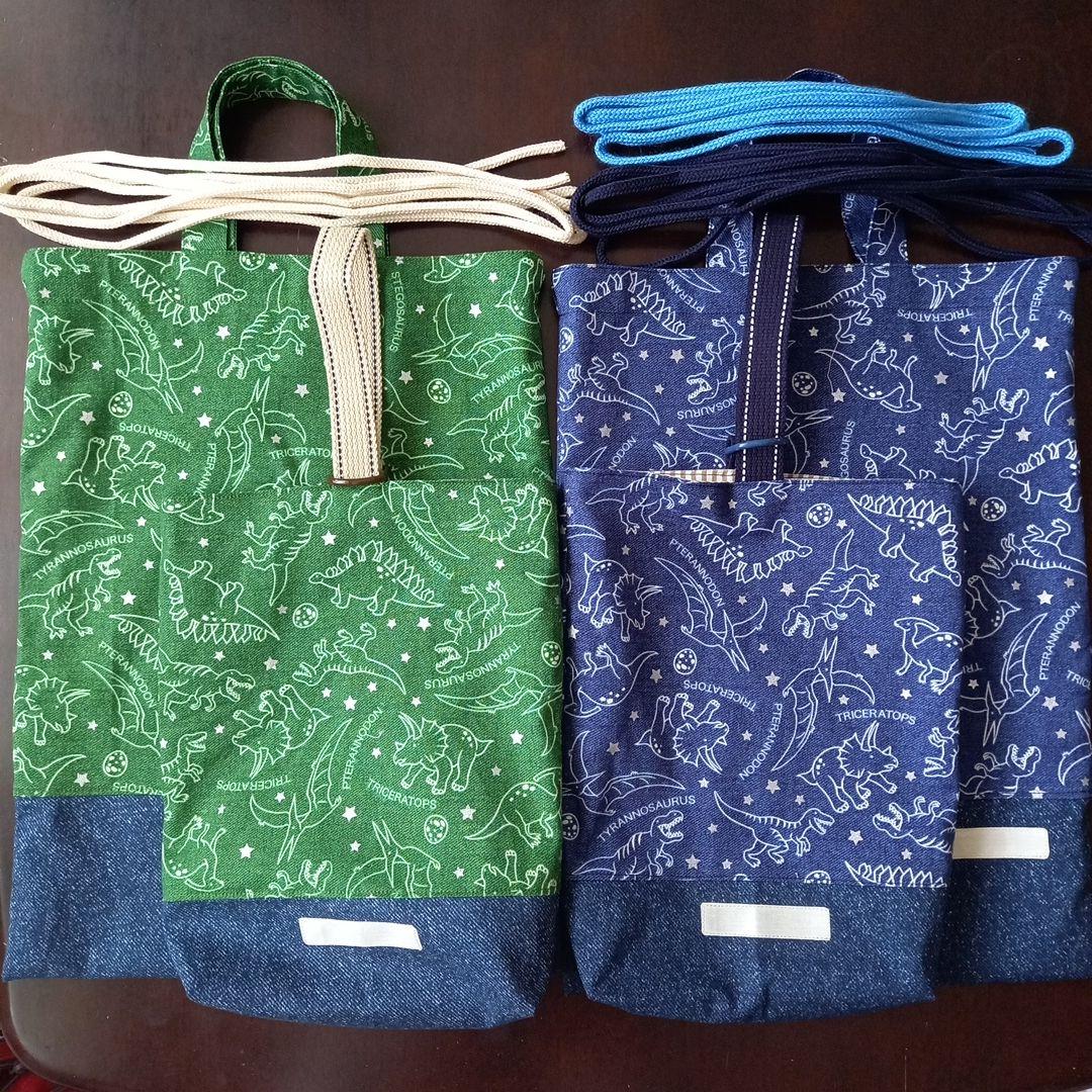 bubuyuzu様★巾着、ランチョンマット、上履き入れ、お着替え袋