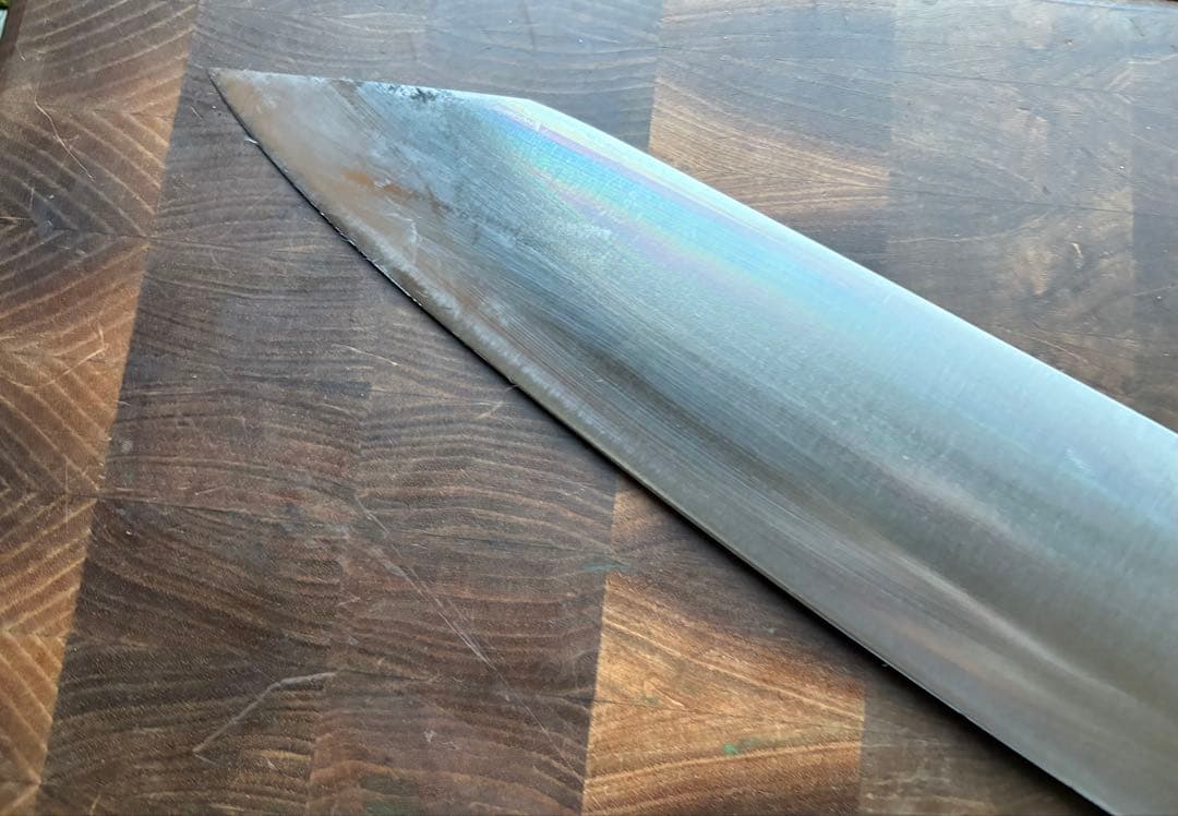 東京打刃物　源清貴　最上　切付　牛刀　300mm 尺　包丁　幅広　洋包丁　未使用