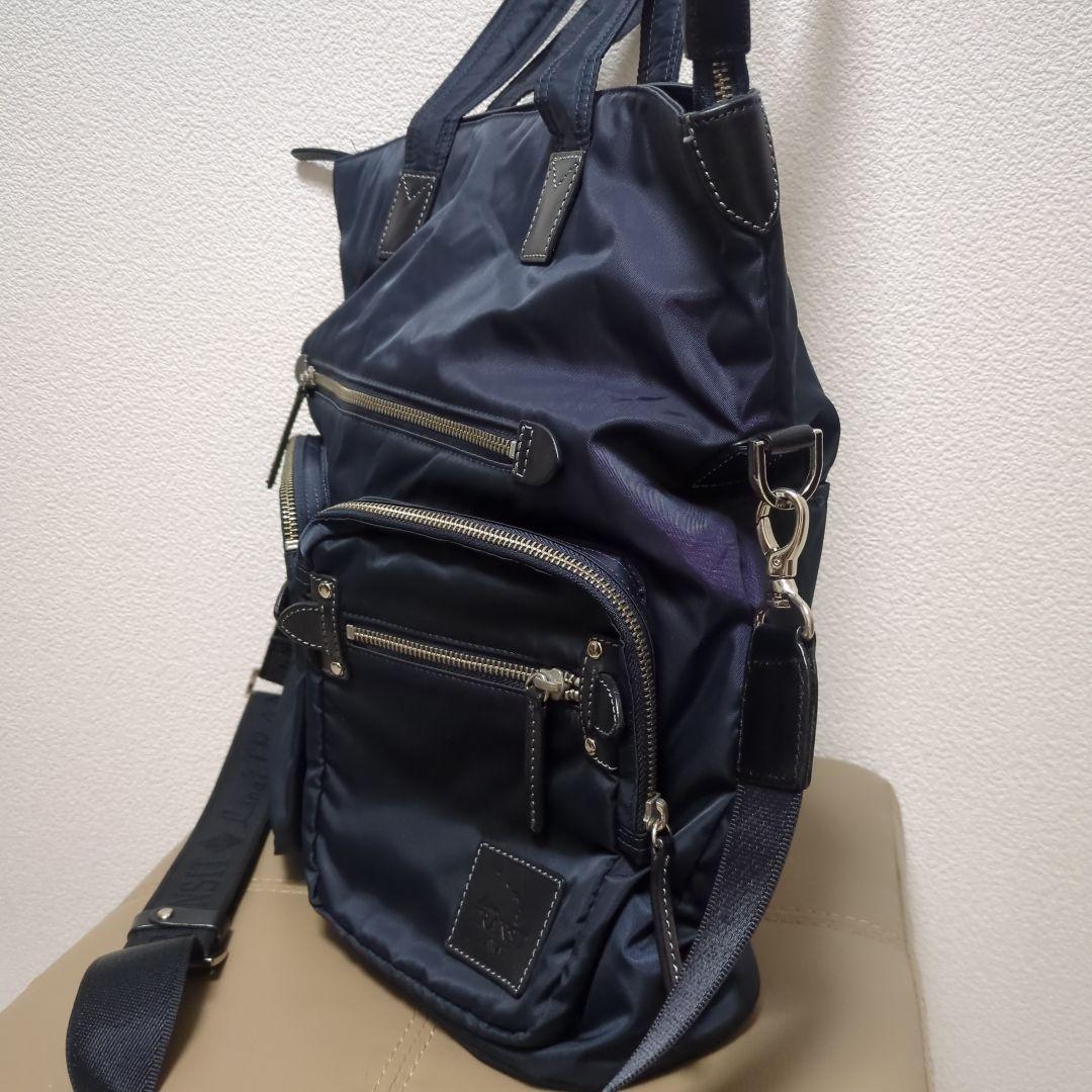 【美品】Lanai TRANSIT HAWAII ネイビー トートバッグ　ハワイ