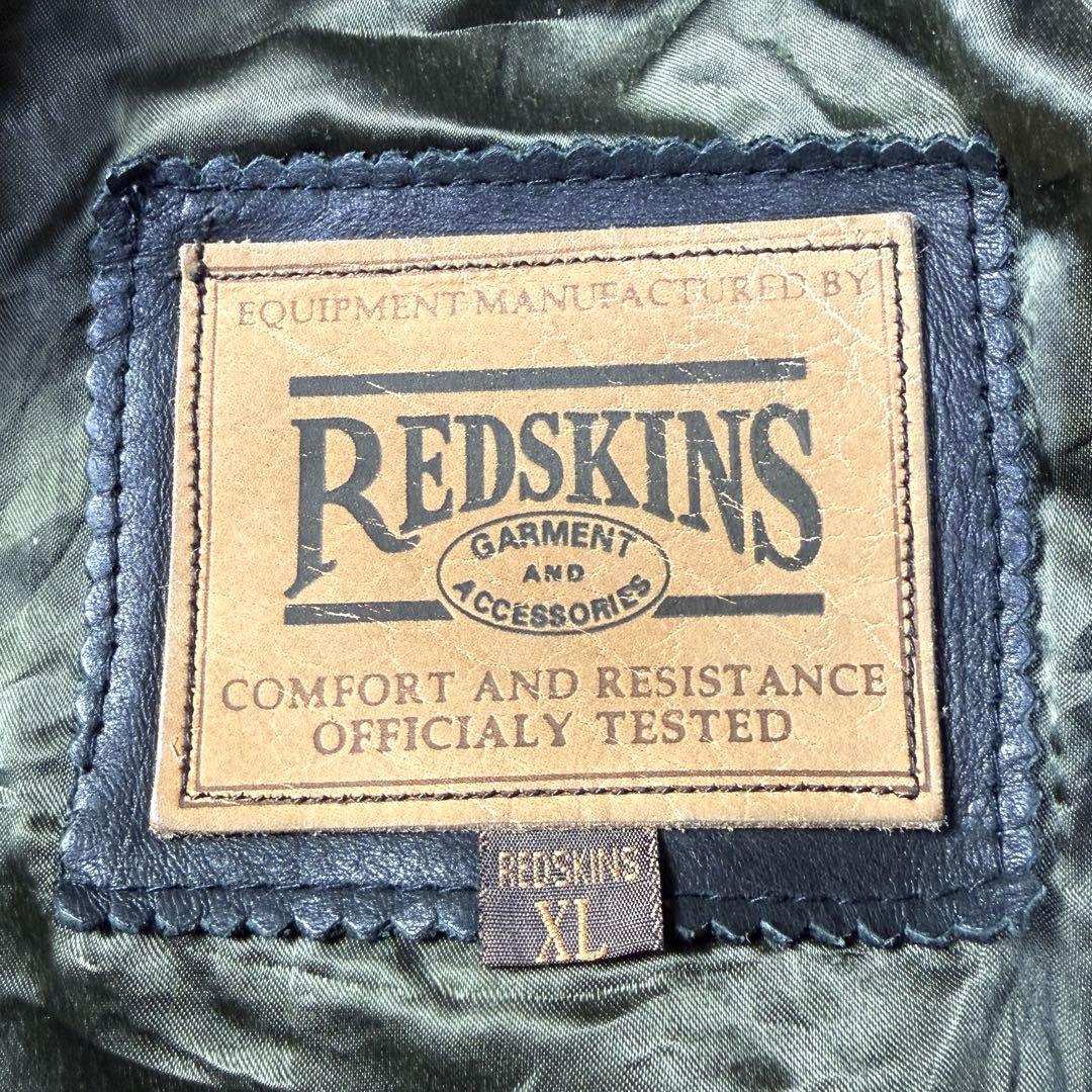 【90s】REDSKINS レザー フライトジャケット XL フランス空軍仕様