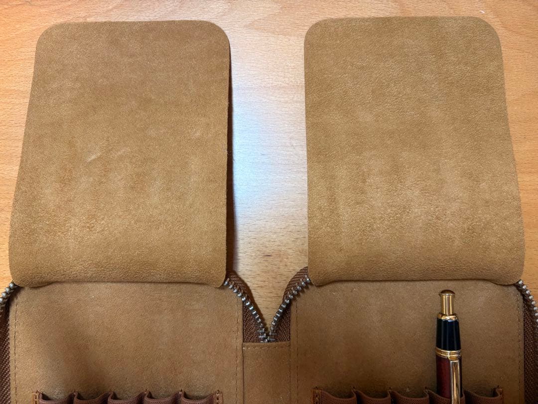 ガレンレザー　10本挿しペンケース　おまけつき