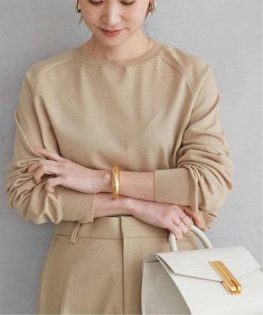 【極美品】ドゥーズィエムクラス OPTIMO クルーネックプルオーバー