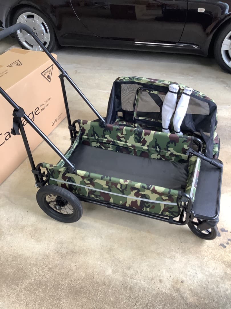 迷彩 ペットカート Carriage