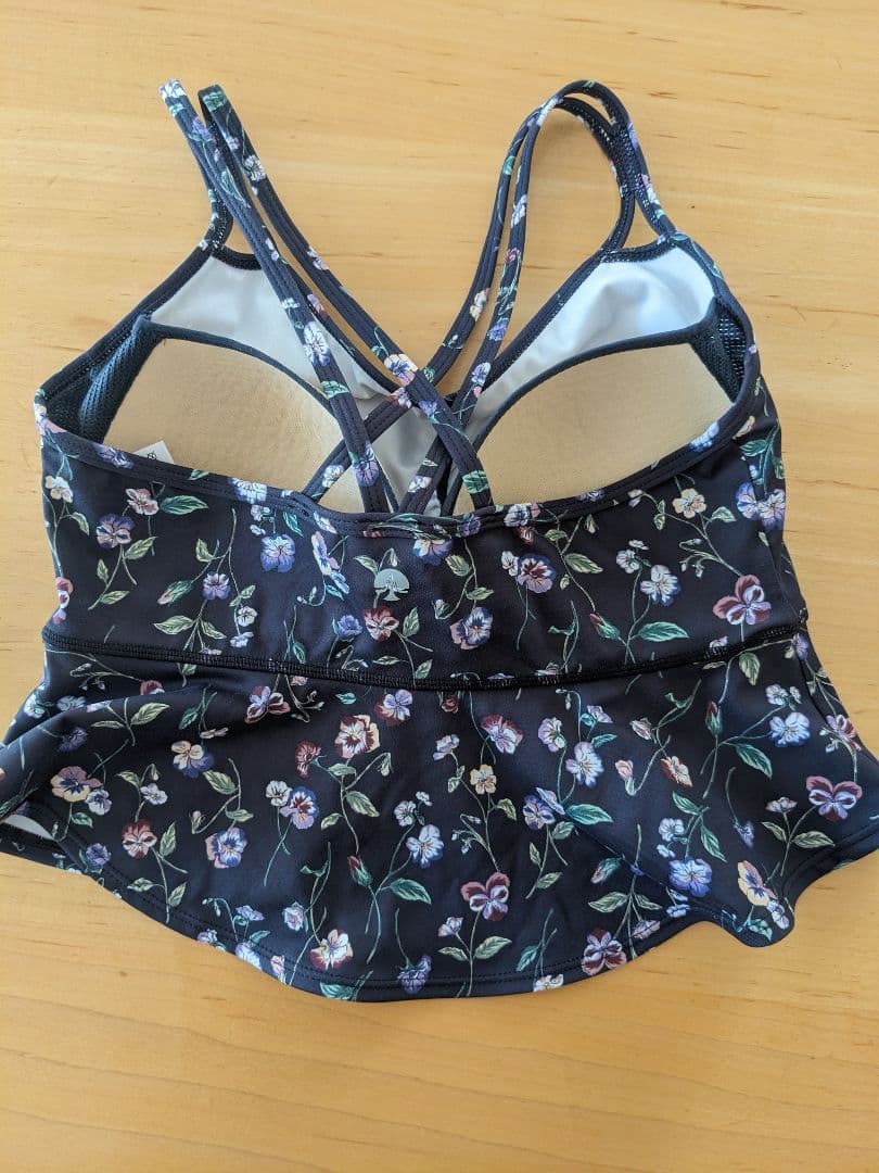 SUKALA 花柄 クロスストラップ ヨガウェア M