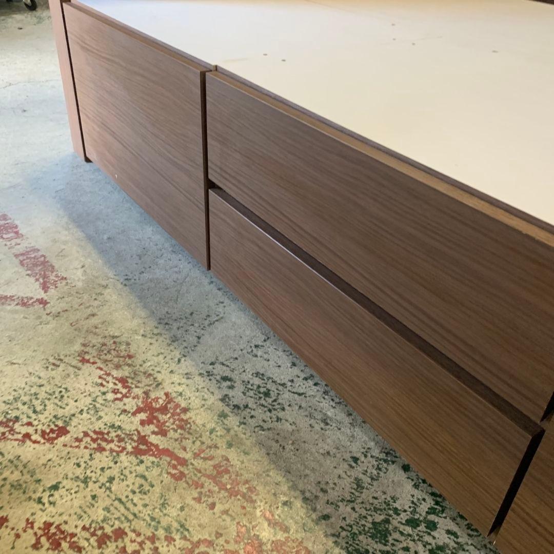 J067R NITORI セミダブルサイズ ベッド フレーム/マットレス