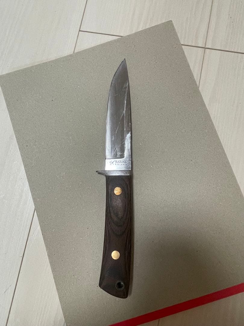 BLACKJACK KNIVES 出刃包丁 レザーシース付き