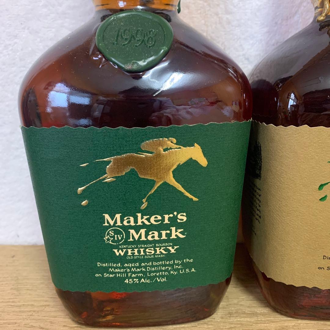 古酒　メーカーズマーク4種