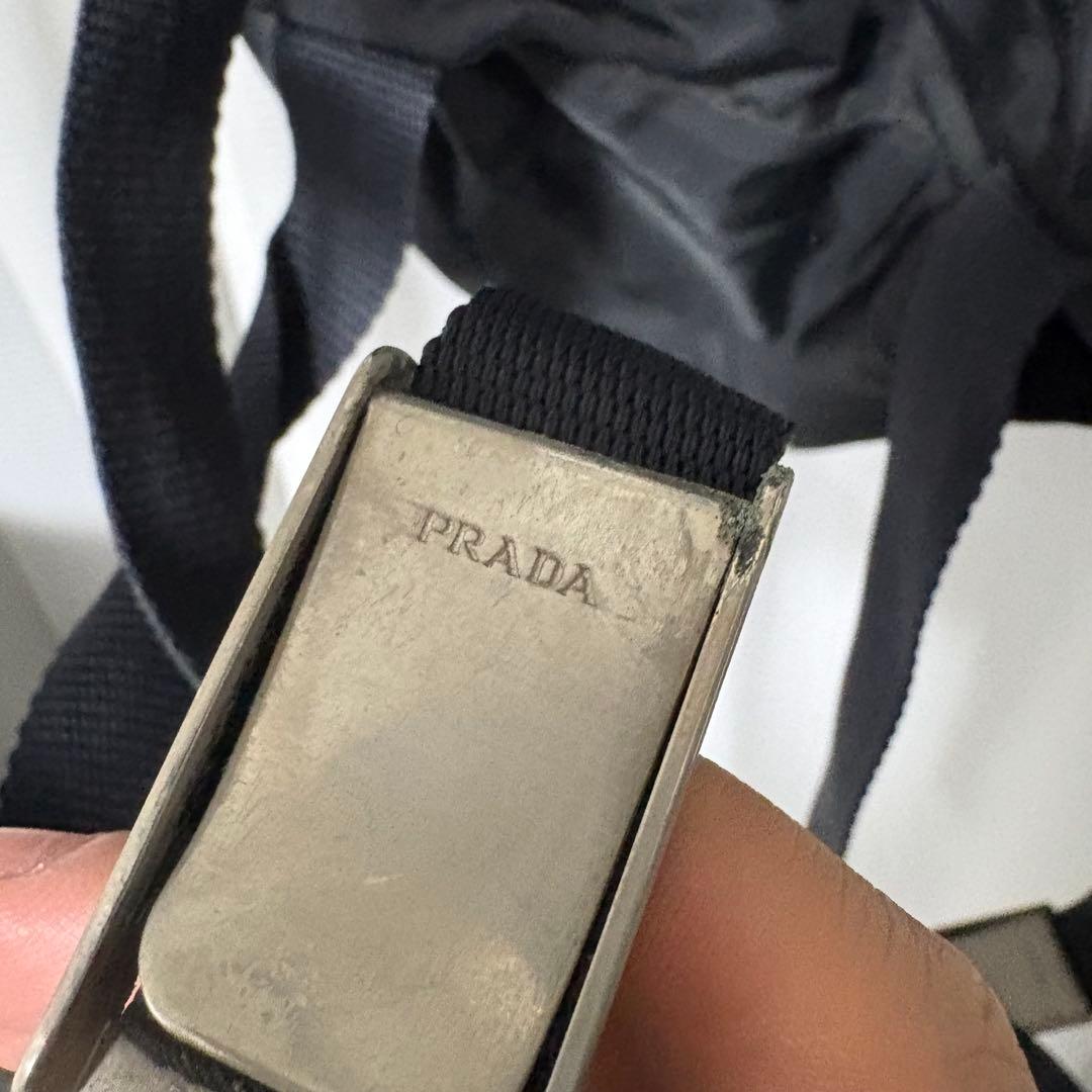 聖*様 PRADA プラダ リュック バックパック ナイロン ブラック