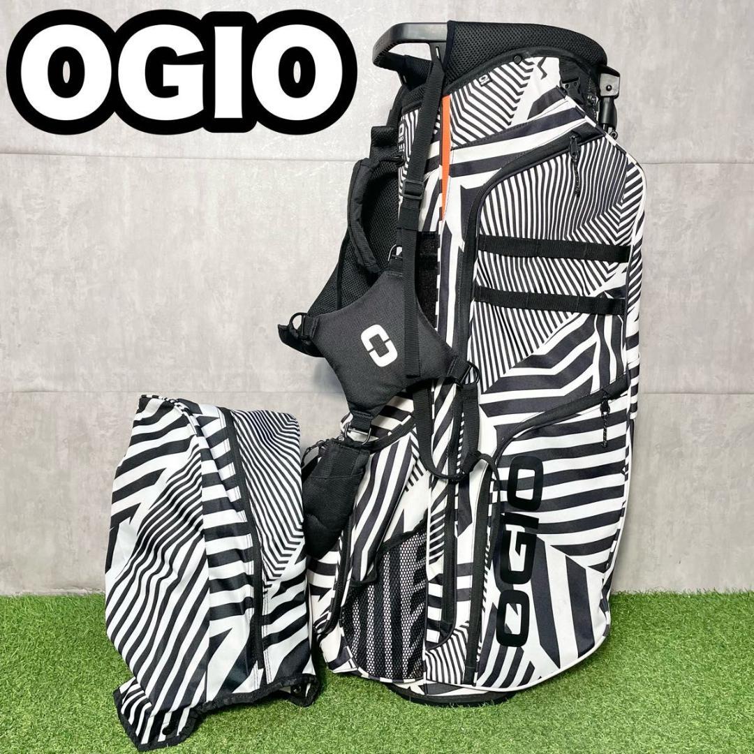 オジオ OGIO キャディバッグ ゼブラ柄 軽量 スタンド式 スプラッシュ柄