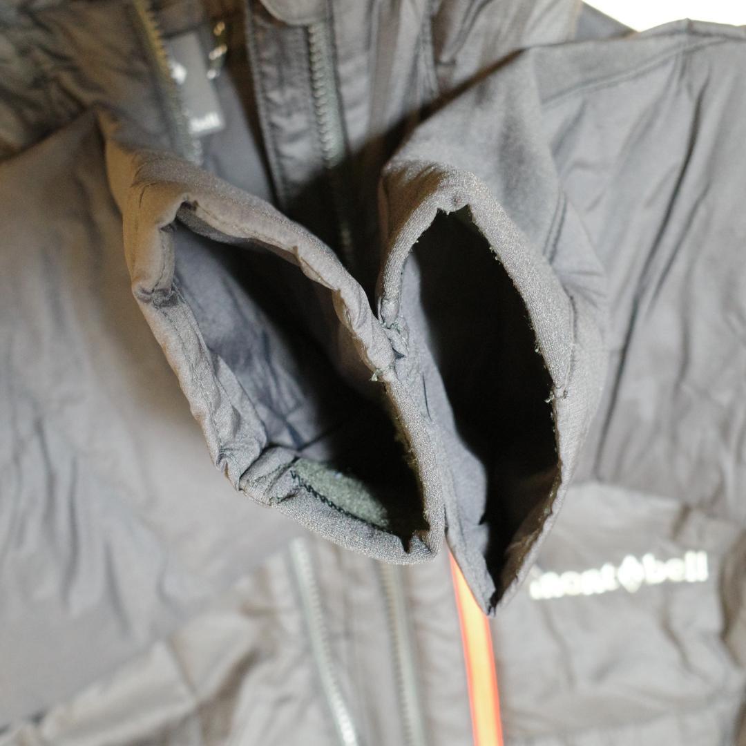 モンベル U.L.サーマラップ パーカ Men's ブラック L エクセロフト