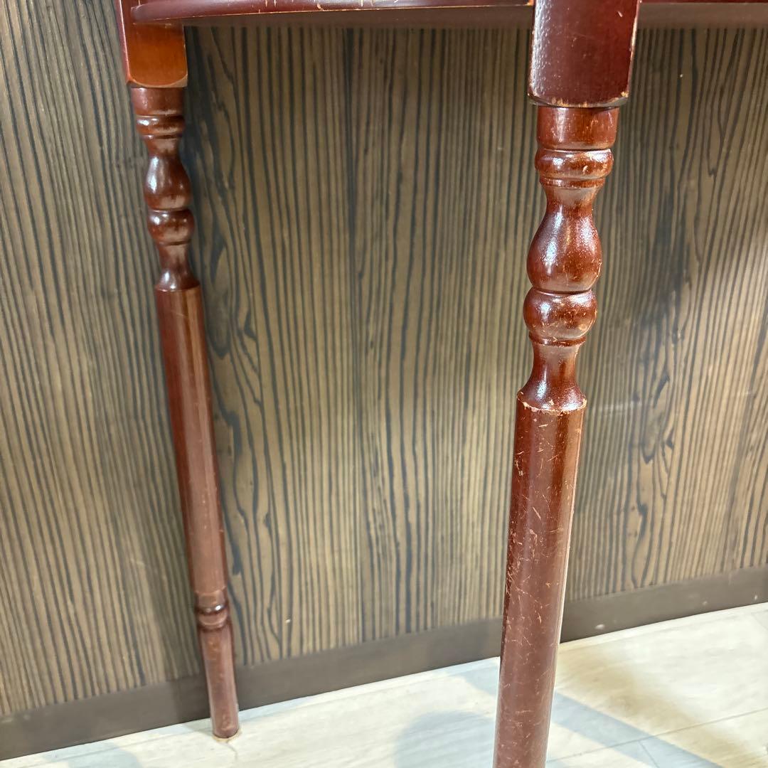 l*h様 希少　イギリス　英国　アンティーク　ハーフムーンテーブル　コンソールテ