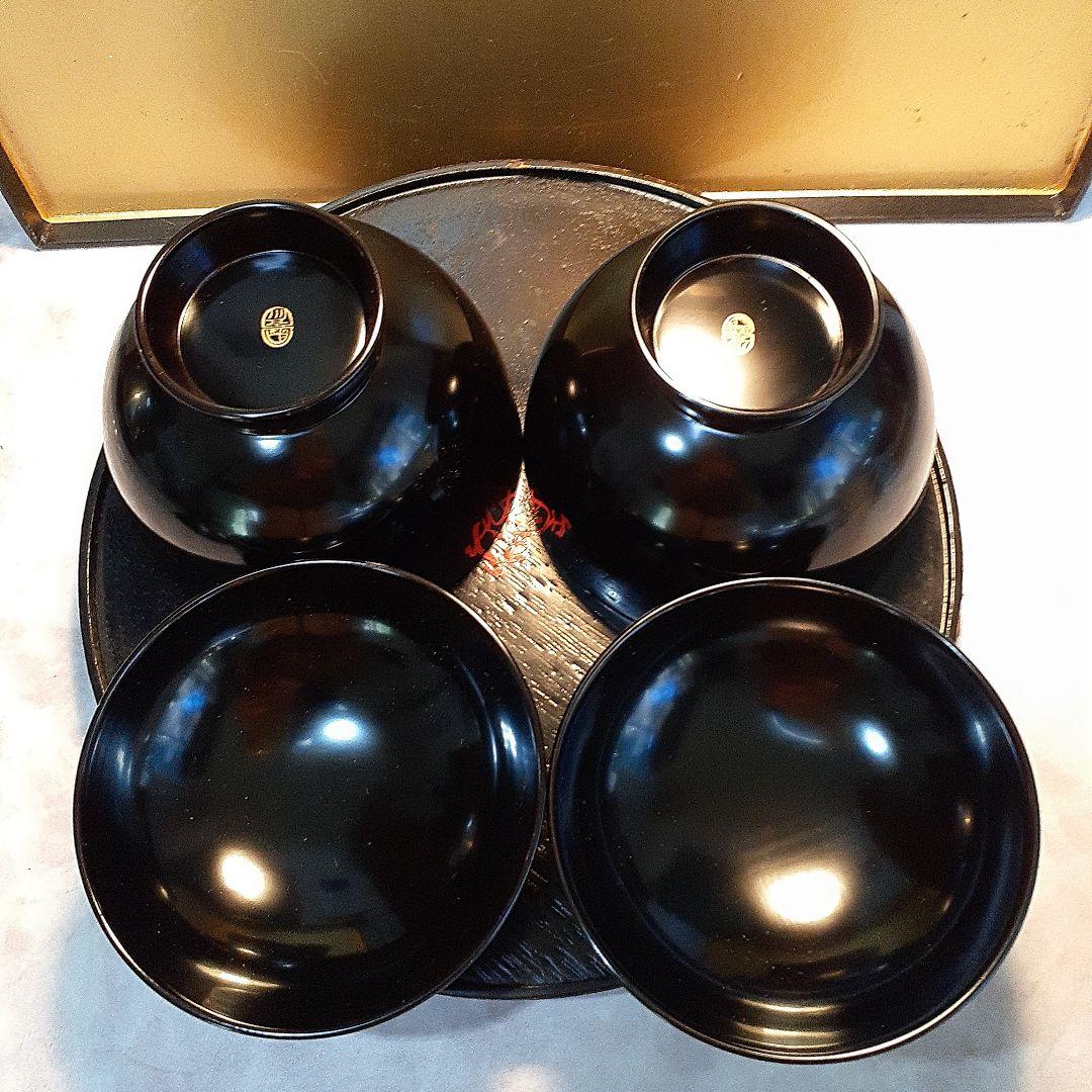 象彦　梅の花のお椀 　　　　　　2個セット