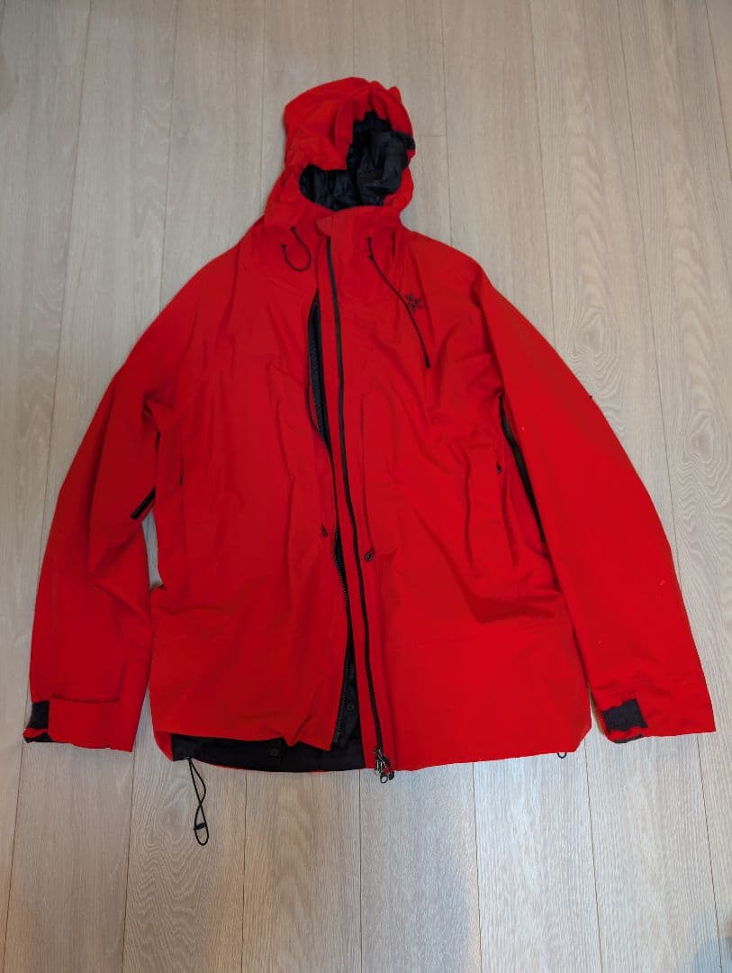Goldwin スキーウェア スノーボードウェア ゴアテックス Lサイズ 赤