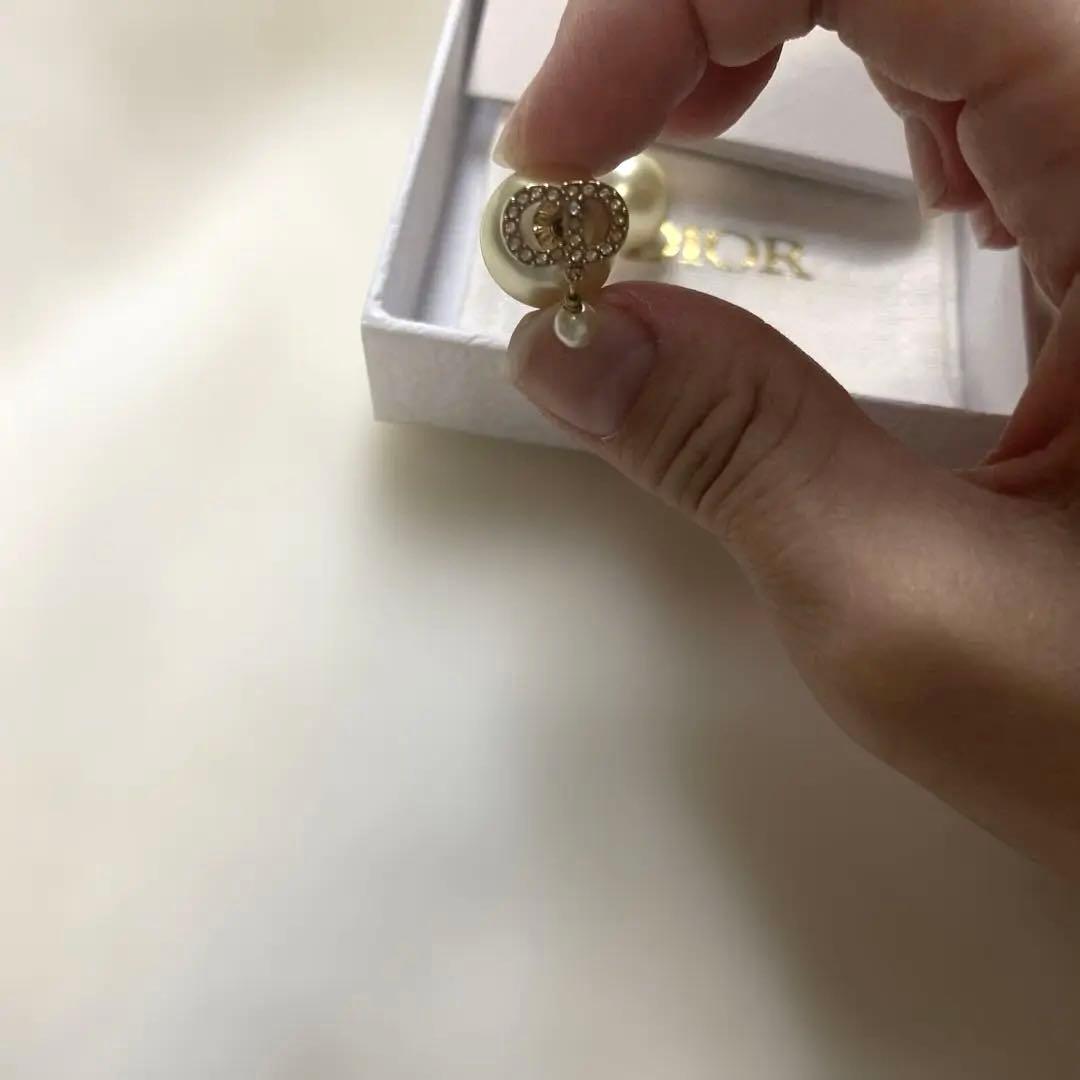 m*h様 Dior Tribales パール ピアス ディオールトライバル