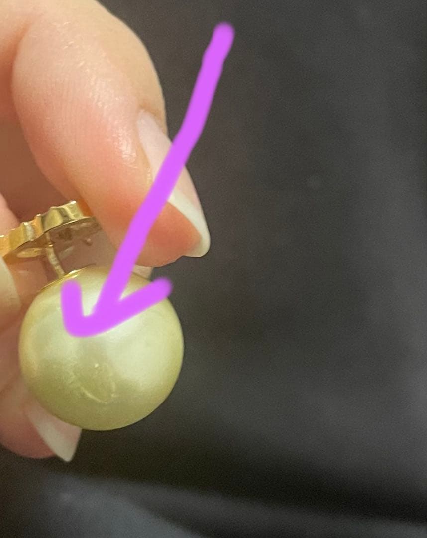 m*h様 Dior Tribales パール ピアス ディオールトライバル