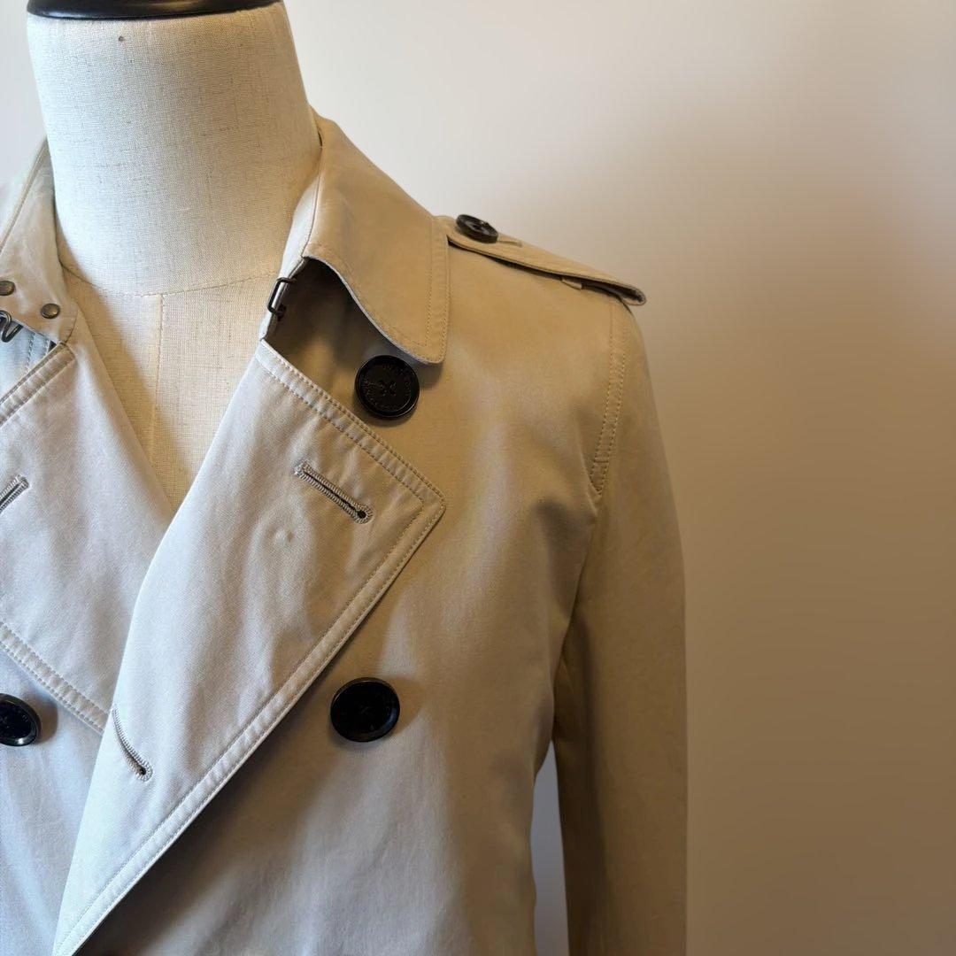 BURBERRYベージュ ダブルブレスト トレンチコートサイズM