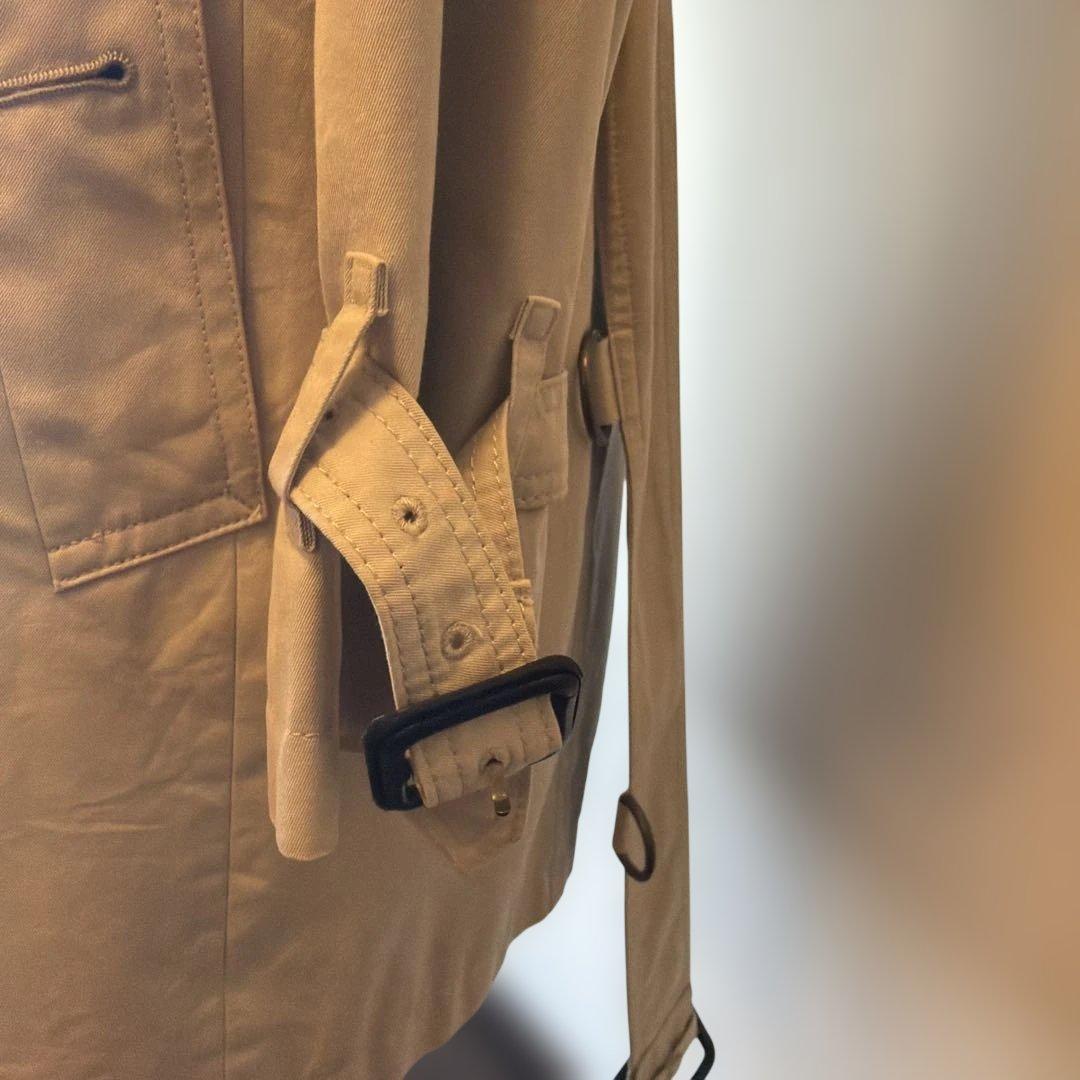 BURBERRYベージュ ダブルブレスト トレンチコートサイズM
