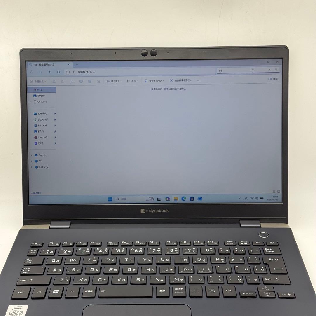 Core i5十世代◆メモリ8GB◆SSD256GB◆Dynabook G83