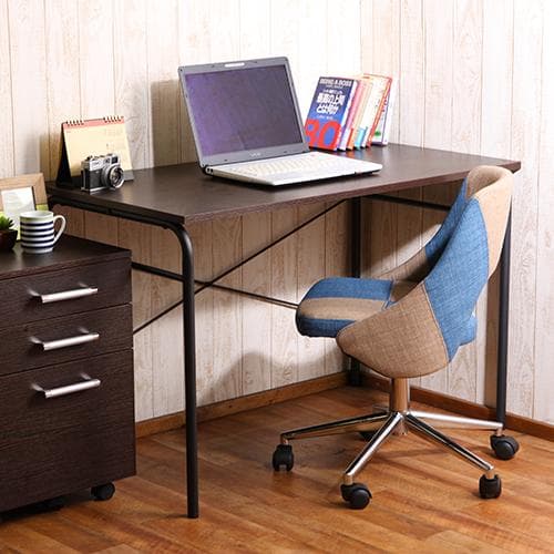 《新品・送料無料》ワークデスク プレーン 奥行60cm ダークブラウン