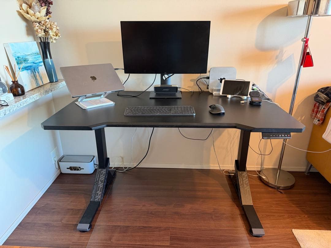 IKEA UPPSPEL 電動昇降デスク 120cm×80cm