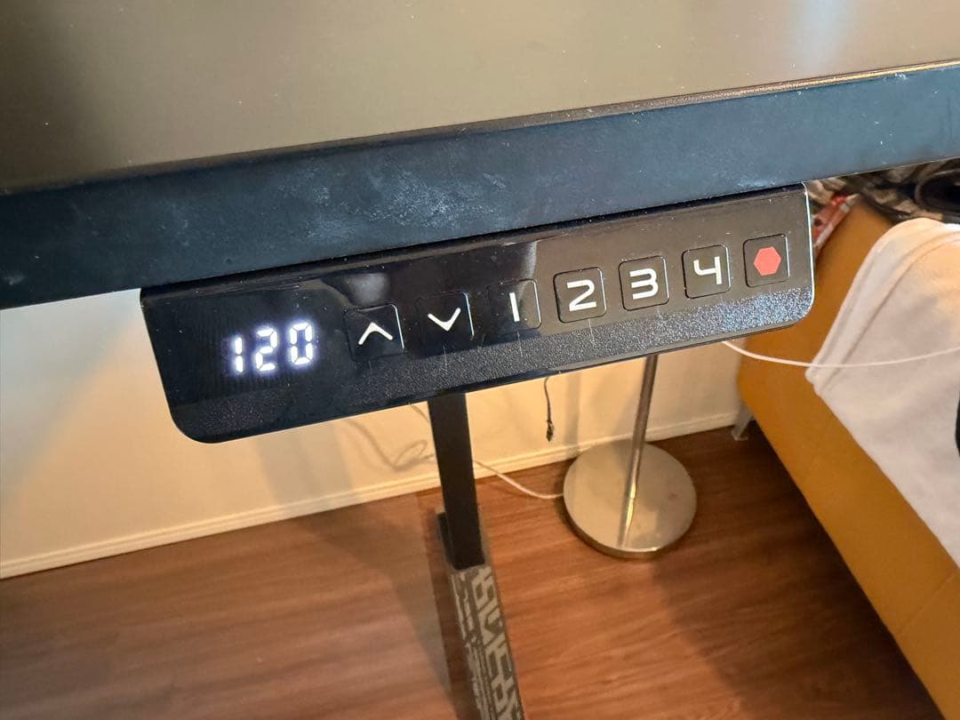 IKEA UPPSPEL 電動昇降デスク 120cm×80cm