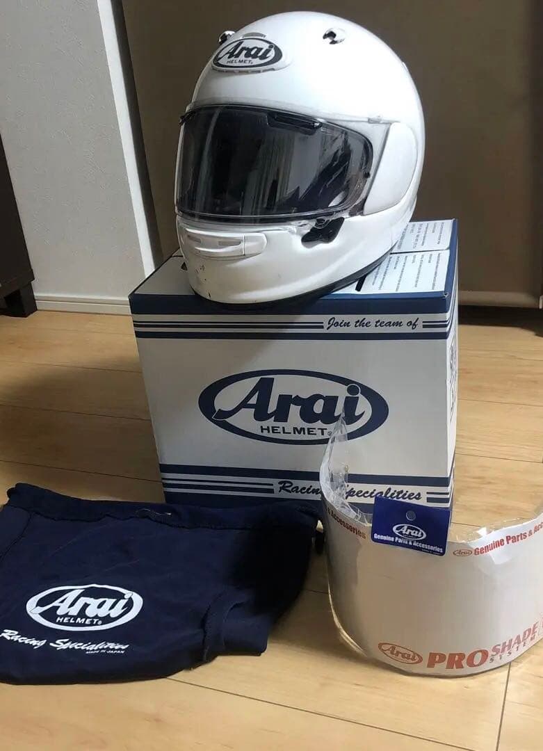 Arai Astro GX ホワイト　フルフェイスヘルメット L