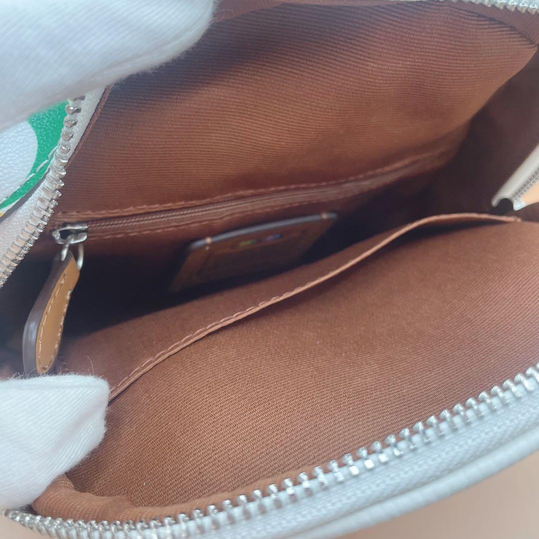 COACH ミニ コート バックパック・レインボー シグネチャー キャンバス