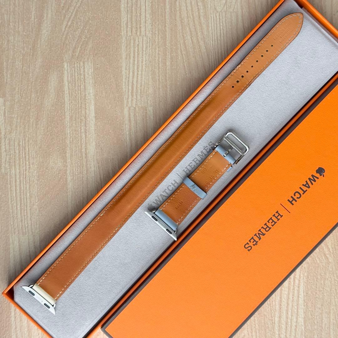 1788 Apple Watch エルメス　ブルー　HERMES 二重　バンド