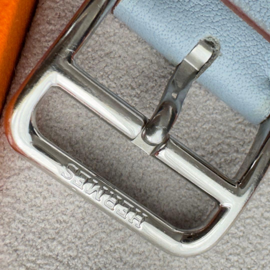 1788 Apple Watch エルメス　ブルー　HERMES 二重　バンド