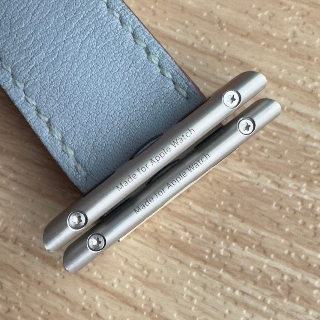 1788 Apple Watch エルメス　ブルー　HERMES 二重　バンド