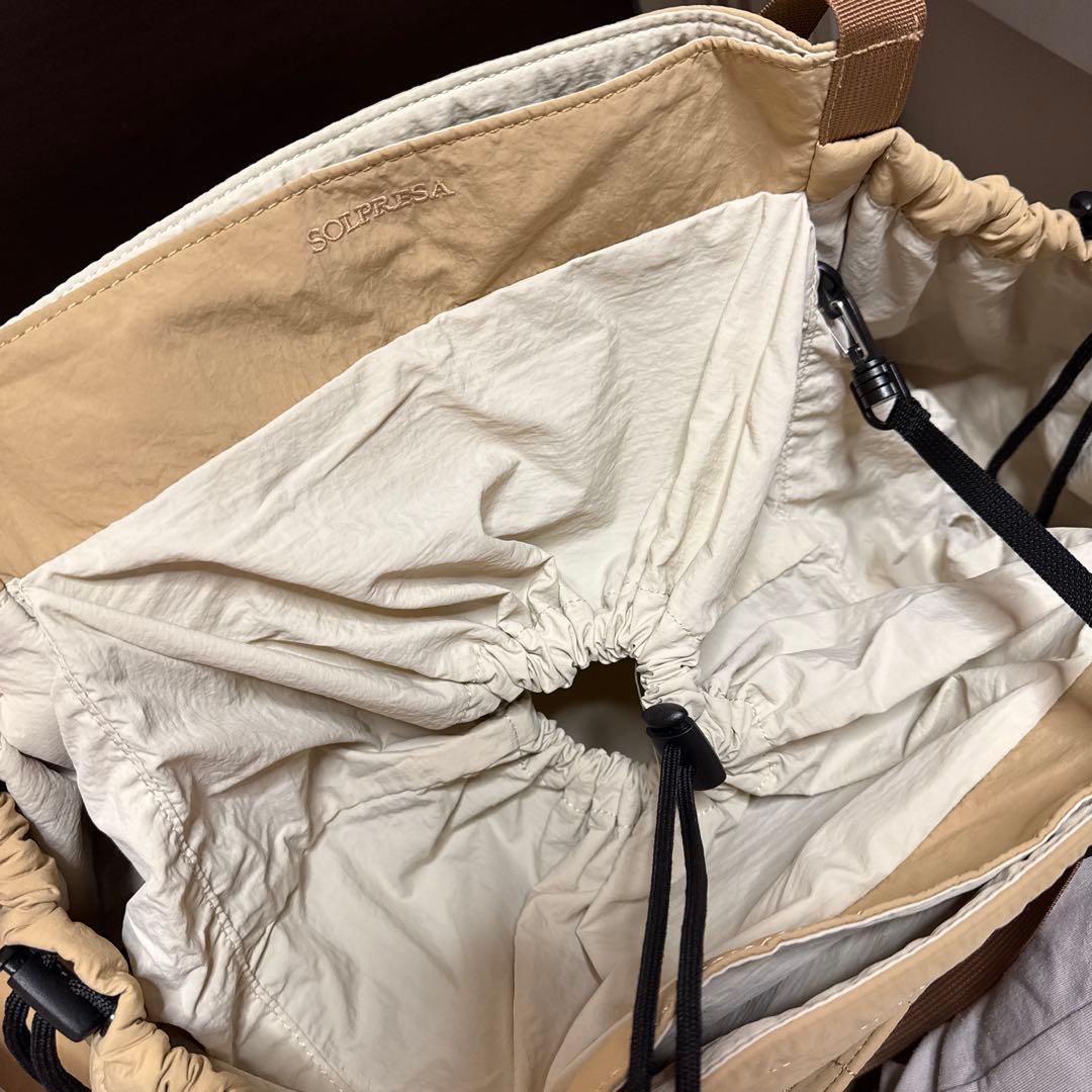 SOLPRESA キルティング マザーズバッグ