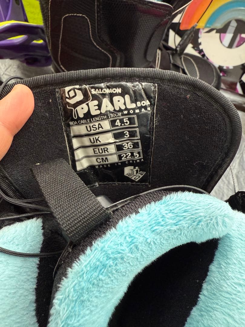 K2 スノーボード 147cm Flux Salomon ブーツ22.5㎝