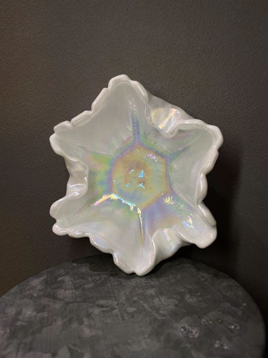 ビンテージ アンティーク デッドストック オーロラ 陶器 アクセサリー 保管