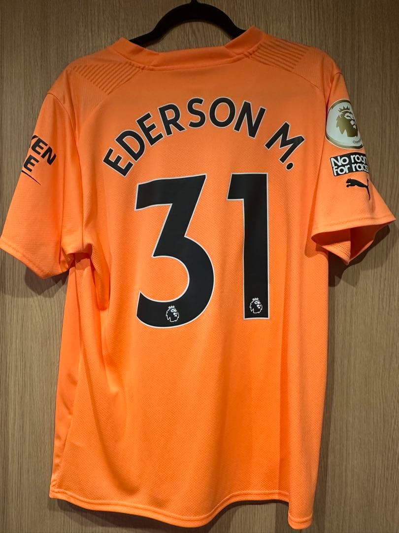 正規品 マンチェスターC GK エデルソン 31 サイズL