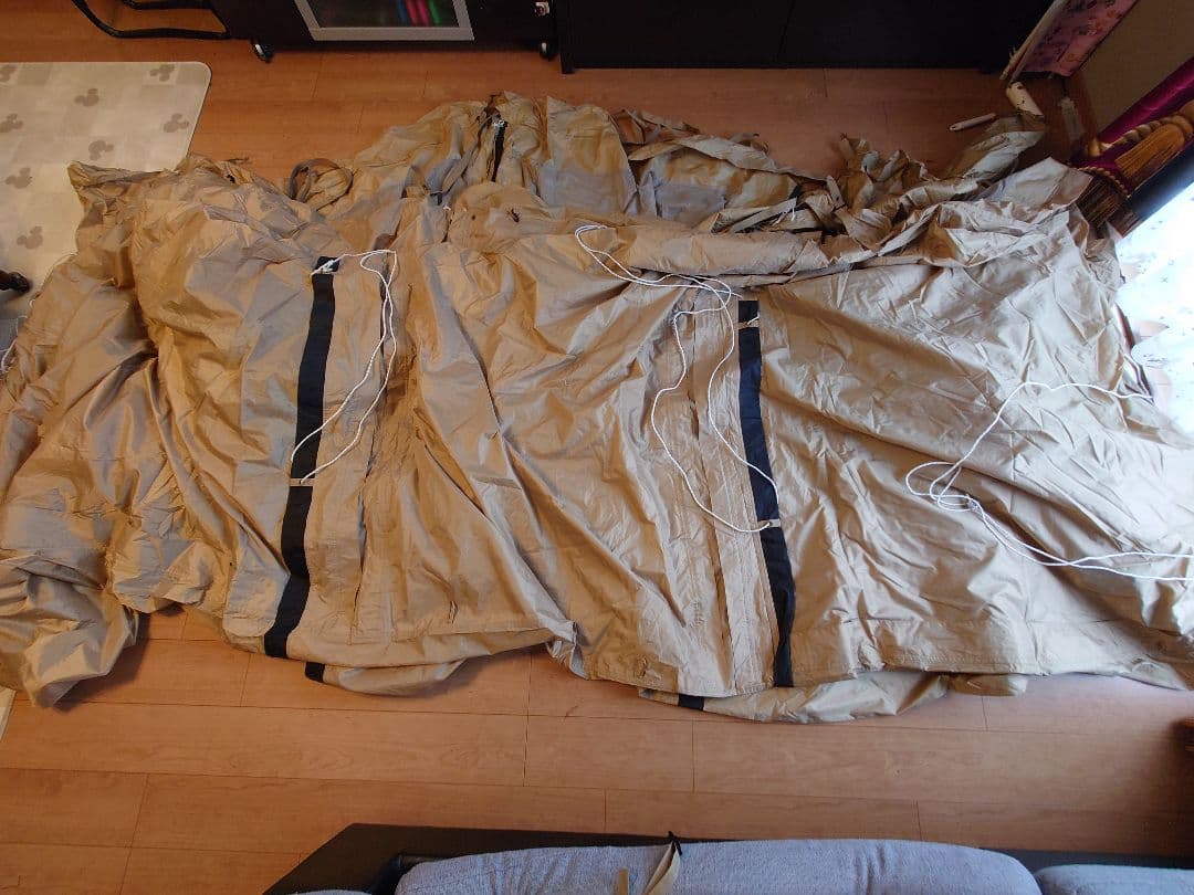 カマボコテント3M カマシールド グランドシート カマザシキ