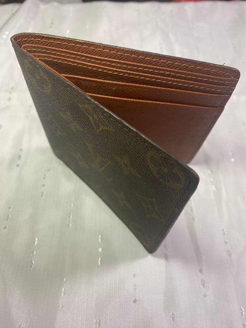 LOUIS VUITTON 札入れ モノグラム 二つ折り財布　メンズ