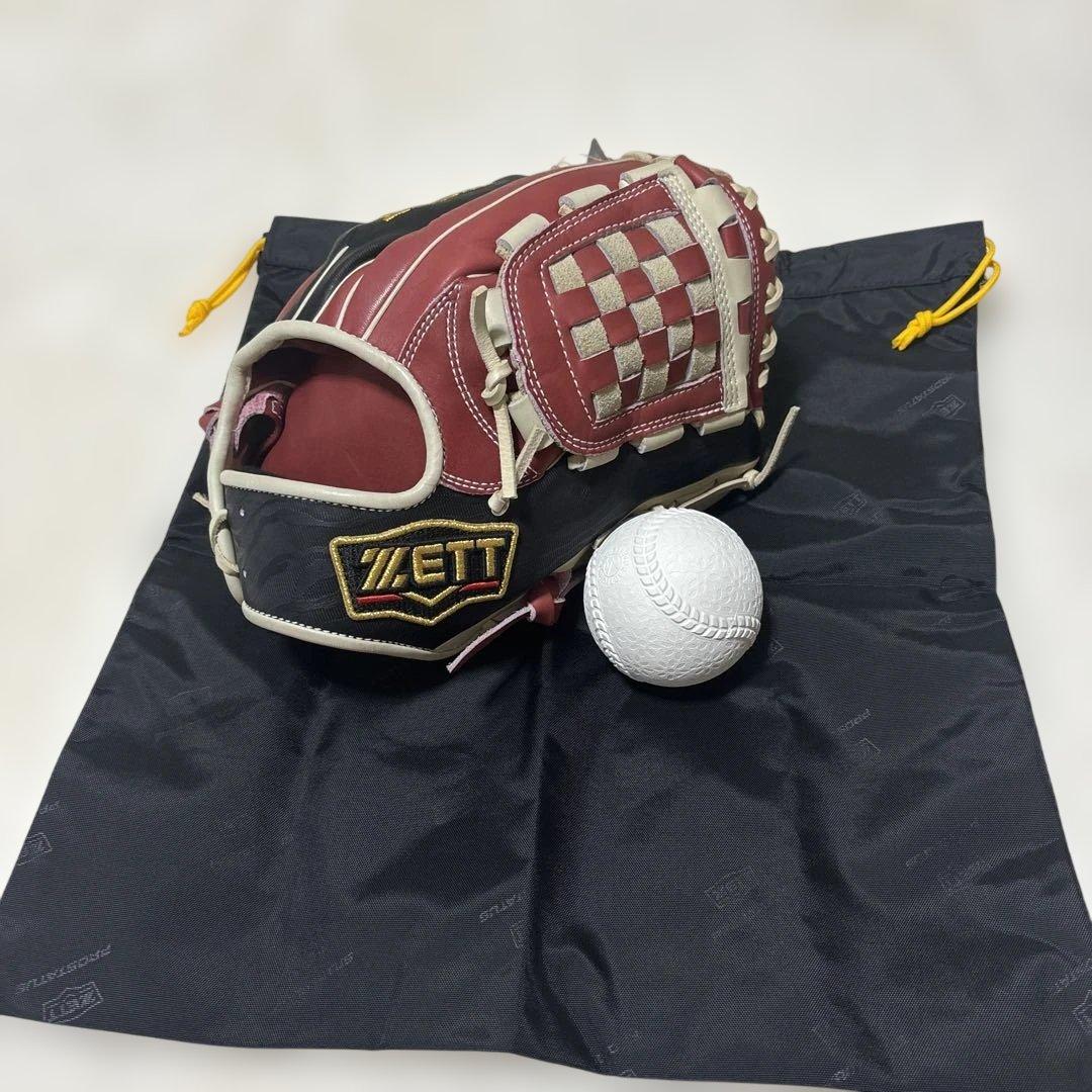 定価税込35200円！ゼットプロステイタス　軟式　内野手用　新品未使用袋付き源田