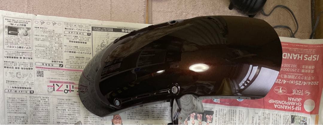 Z900RS 50th 純正　フロントフェンダー　コーティング済