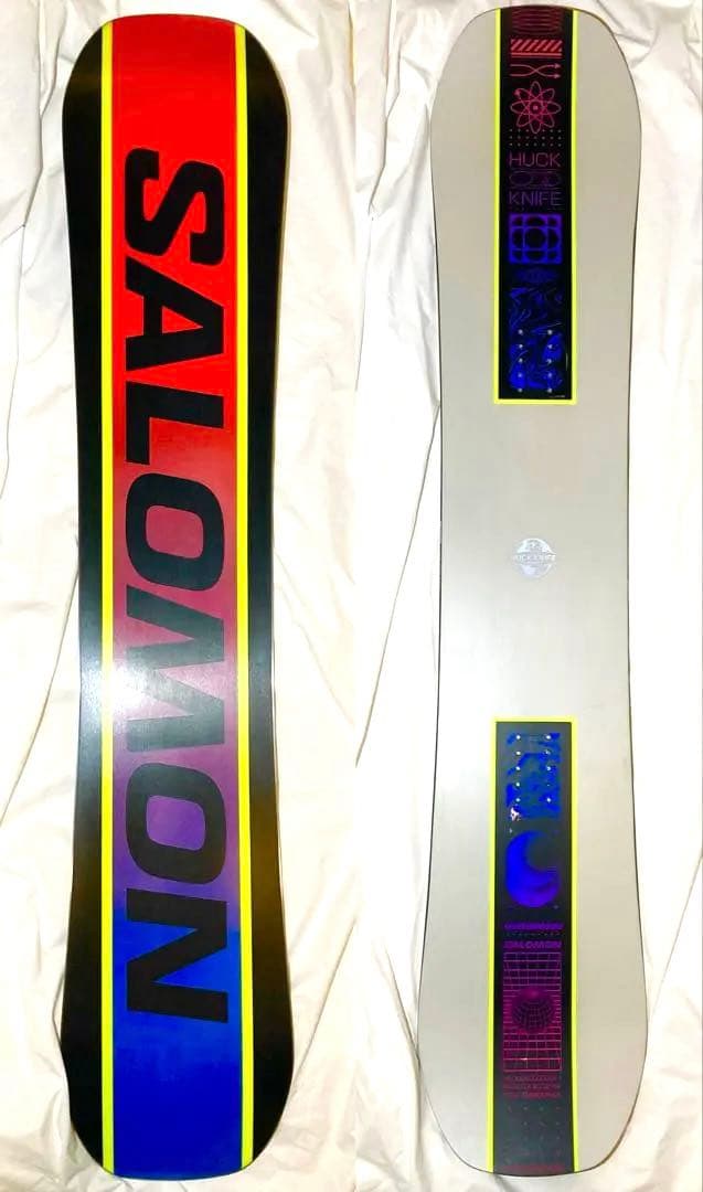 【美品オススメ値下！！】2425サロモンHuckKnife ハックナイフ153㎝